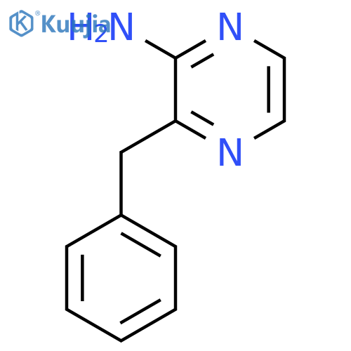 3-Benzylpyrazin-2-amine structure