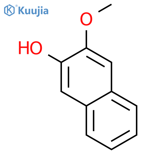 2-Naphthalenol,3-methoxy- structure