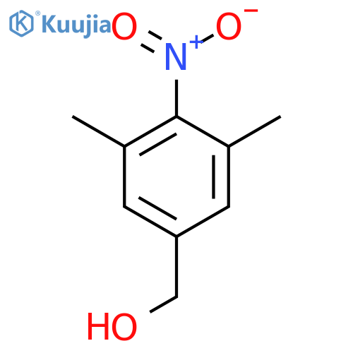 (3,5-Dimethyl-4-nitrophenyl)methanol structure