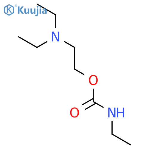 Carbamic acid, ethyl-,2-(diethylamino)ethyl ester (6CI,8CI) structure