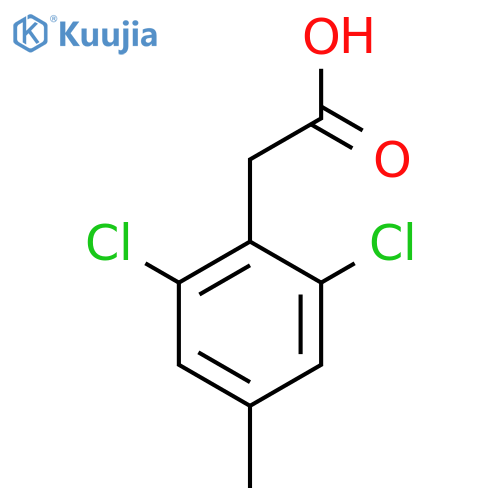 2-(2,6-Dichloro-4-methylphenyl)acetic acid structure