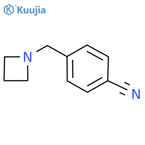 4-(1-Azetidinylmethyl)benzonitrile structure