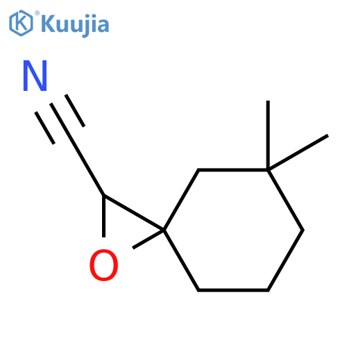 1-Oxaspiro[2.5]octane-2-carbonitrile, 5,5-dimethyl- structure