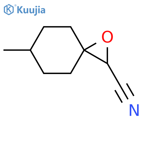 1-Oxaspiro[2.5]octane-2-carbonitrile, 6-methyl- structure