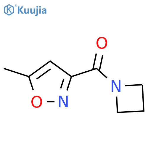 3-(azetidine-1-carbonyl)-5-methyl-1,2-oxazole structure