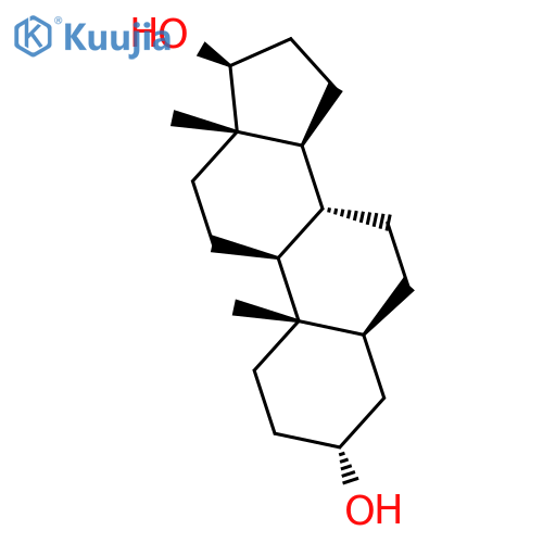 5a-Androstane-3a,17b-diol structure