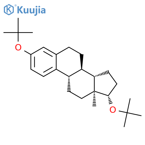 Estra-1,3,5(10)-triene, 3,17-bis(1,1-dimethylethoxy)-, (17b)- structure