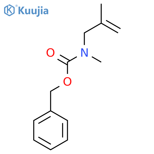 benzyl N-methyl-N-(2-methylprop-2-en-1-yl)carbamate structure