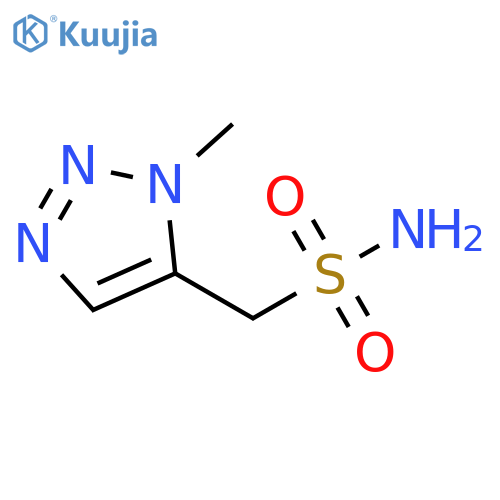 1H-1,2,3-Triazole-5-methanesulfonamide, 1-methyl- structure