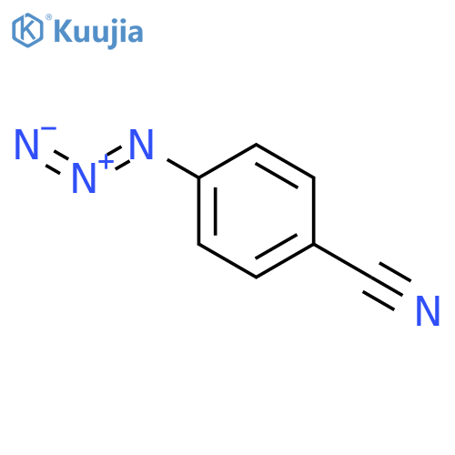 4-azidobenzonitrile structure