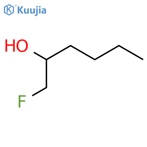 1-Fluorohexan-2-ol structure