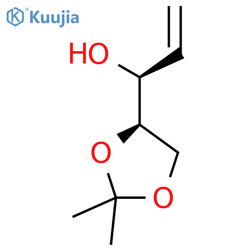 D-erythro-Pent-1-enitol,1,2-dideoxy-4,5-O-(1-methylethylidene)- structure