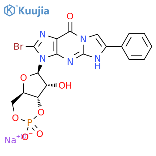 8-Br-PET-cGMP Sodium Salt structure