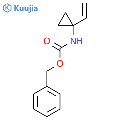 benzyl N-(1-ethenylcyclopropyl)carbamate structure