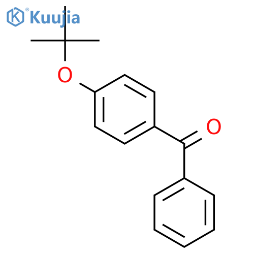 Methanone, [4-(1,1-dimethylethoxy)phenyl]phenyl- structure