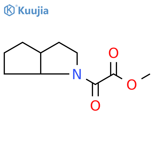 Cyclopenta[b]pyrrole-1(2H)-acetic acid, hexahydro-α-oxo-, methyl ester structure