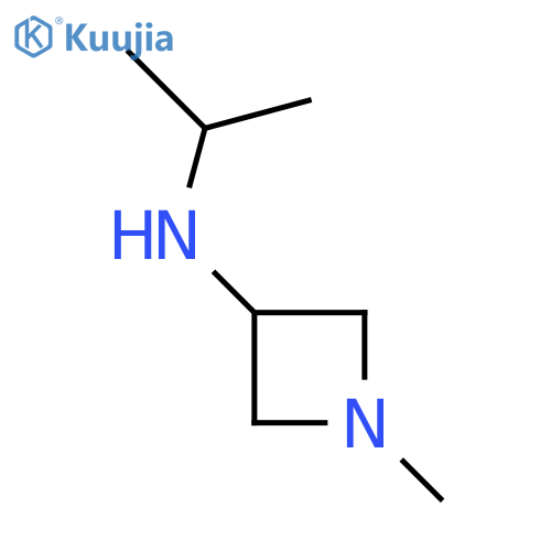 1-Methyl-N-(propan-2-yl)azetidin-3-amine structure