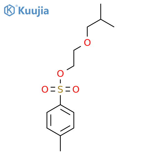 2-(2-Methylpropoxy)ethyl 4-methylbenzene-1-sulfonate structure
