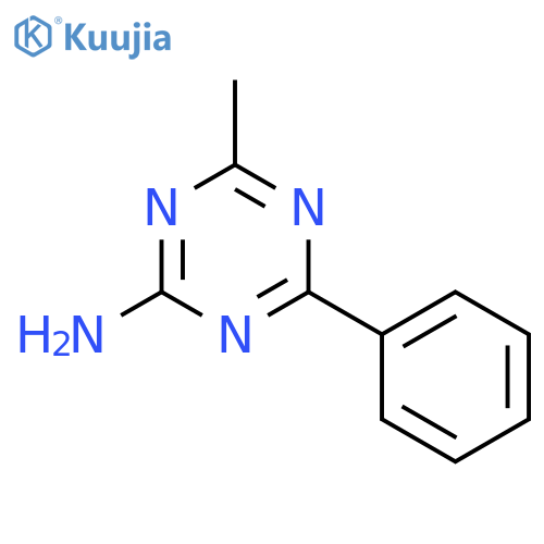 1,3,5-Triazin-2-amine,4-methyl-6-phenyl- structure