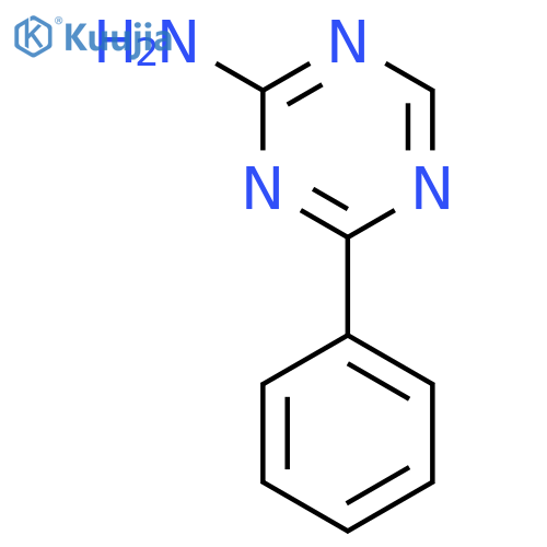 4-phenyl-1,3,5-triazin-2-amine structure