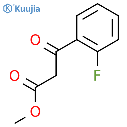 Methyl 3-(2-fluorophenyl)-3-oxopropanoate structure
