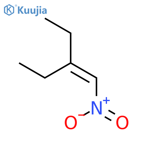 Pentane, 3-(nitromethylene)- structure