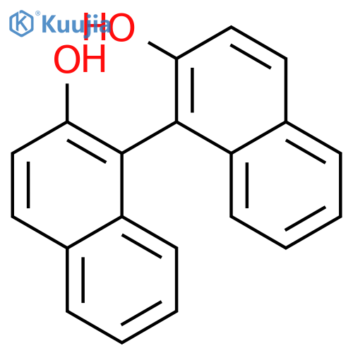 (1R)-[1,1'-Binaphthalene]-2,2'-diol structure