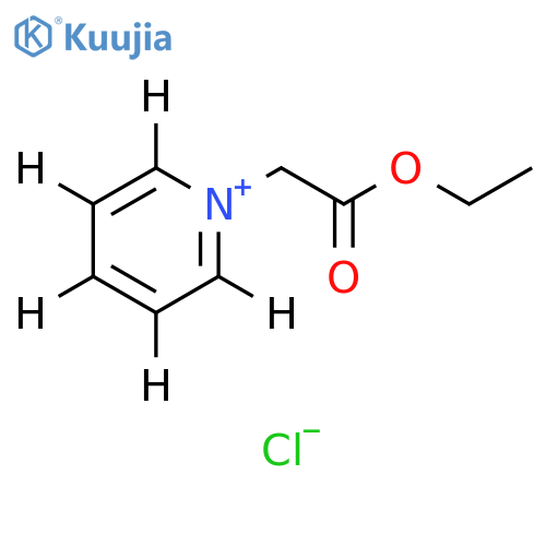 1-(2-Ethoxy-2-oxoethyl)pyridin-1-ium-d5 Chloride structure