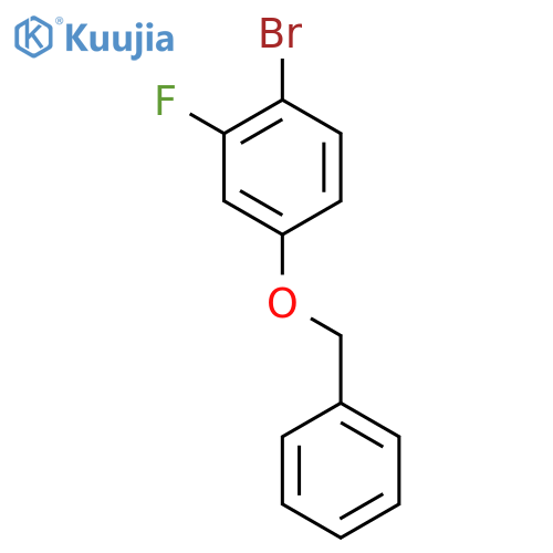 4-(Benzyloxy)-1-bromo-2-fluorobenzene structure