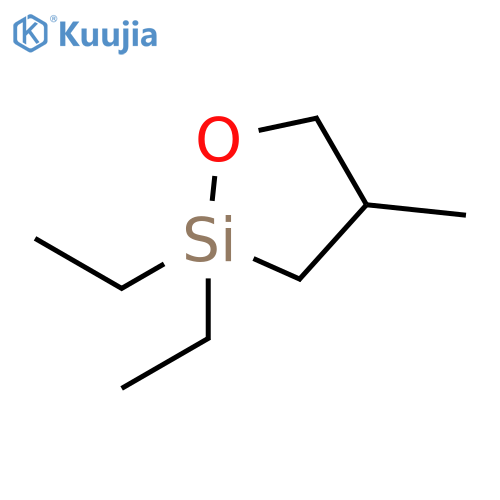 1-OXA-2-SILACYCLOPENTANE, 2,2-DIETHYL-4-METHYL- structure