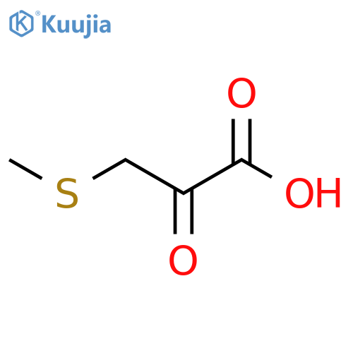 3-(Methylsulfanyl)-2-oxopropanoic acid structure