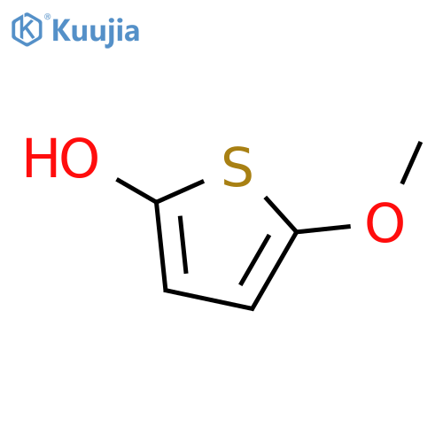 Thiophene-2-ol, 5-methoxy- structure