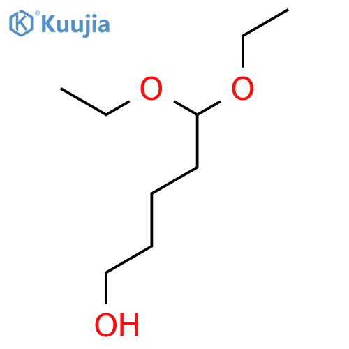 5,5-Diethoxypentan-1-ol structure