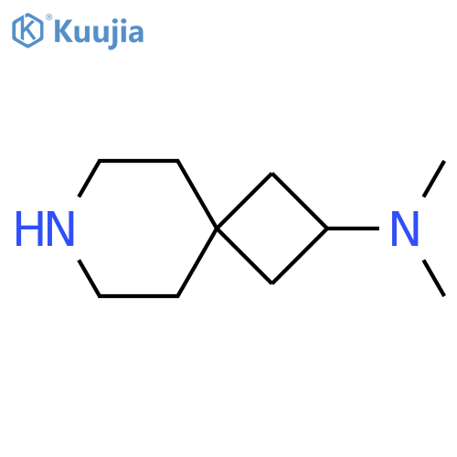 7-Azaspiro[3.5]nonan-2-amine, N,N-dimethyl- structure