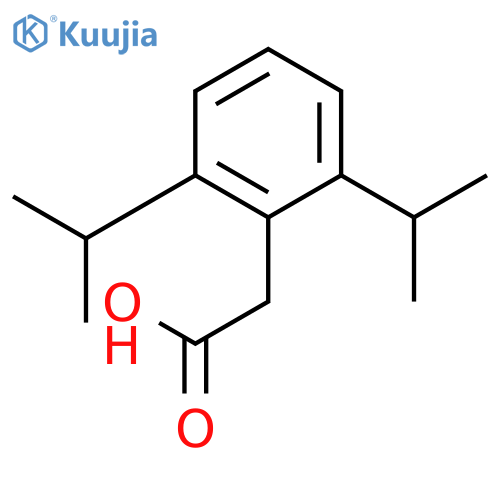 2-(2,6-Diisopropylphenyl)acetic acid structure