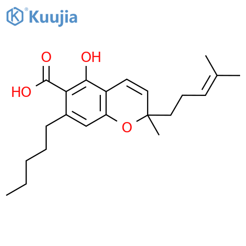 Cannabichromenic acid structure