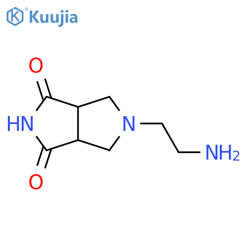5-(2-Aminoethyl)tetrahydropyrrolo[3,4-c]pyrrole-1,3(2H,3aH)-dione structure
