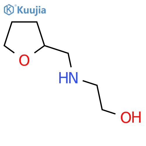 2-(Tetrahydrofuran-2-ylmethyl)aminoethanol structure