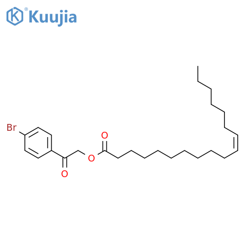 11-OCTADECENOIC ACID, 2-(4-BROMOPHENYL)-2-OXOETHYL ESTER, (Z)- structure