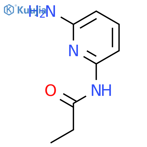 N-(6-amino-2-pyridinyl)-Propanamide structure