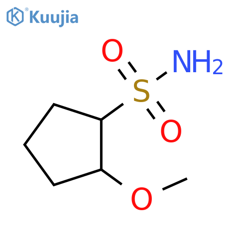 Cyclopentanesulfonamide, 2-methoxy- structure