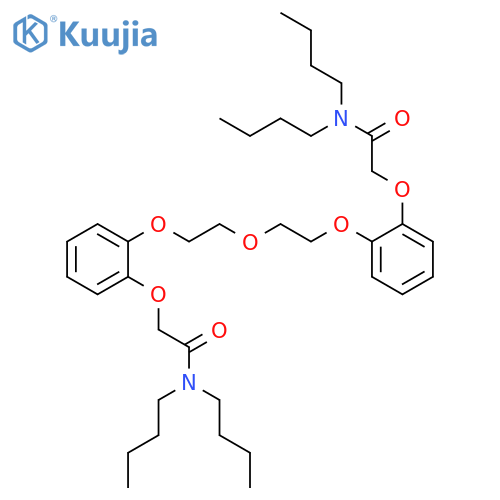 ACETAMIDE, 2,2'-[OXYBIS(2,1-ETHANEDIYLOXY-2,1-PHENYLENEOXY)]BIS[N,N-DIBUTYL- structure