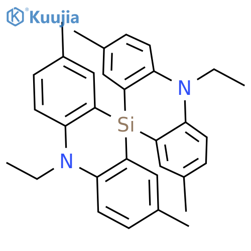 10,10'(5H,5'H)-Spirobiphenazasiline, 5,5'-diethyl-2,2',8,8'-tetramethyl- structure