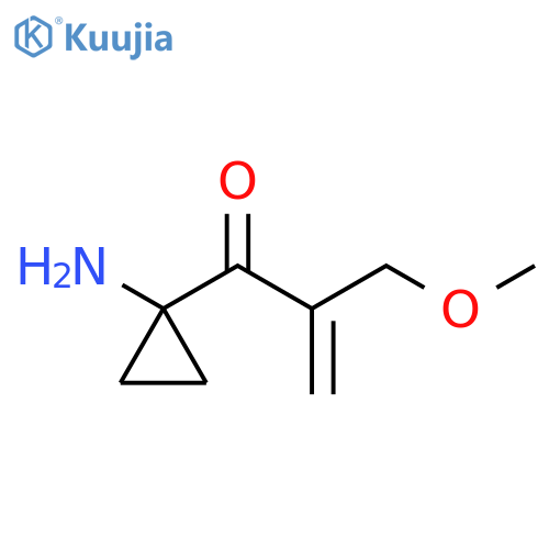 2-Propen-1-one, 1-(1-aminocyclopropyl)-2-(methoxymethyl)- structure