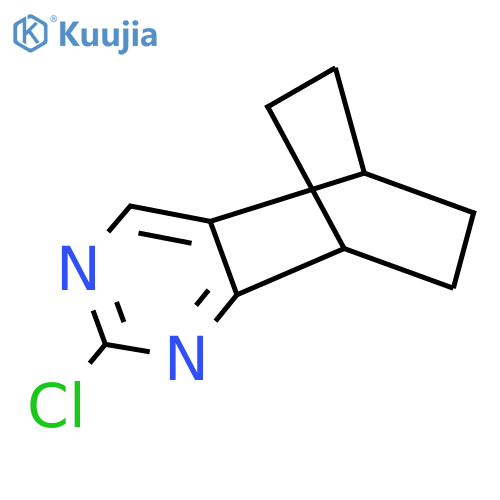 4-chloro-3,5-diazatricyclo[6.2.2.02,?]dodeca-2,4,6-triene structure