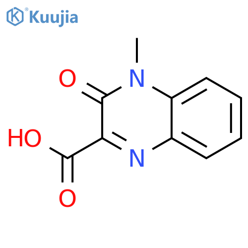 4-Methyl-3-oxo-3,4-dihydro-quinoxaline-2-carboxylic Acid structure