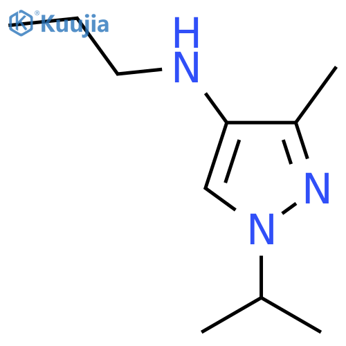 3-methyl-1-(propan-2-yl)-N-propyl-1H-pyrazol-4-amine structure