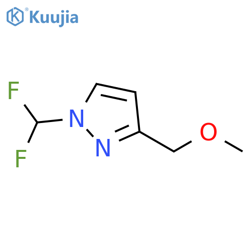 1-(difluoromethyl)-3-(methoxymethyl)-1H-pyrazole structure