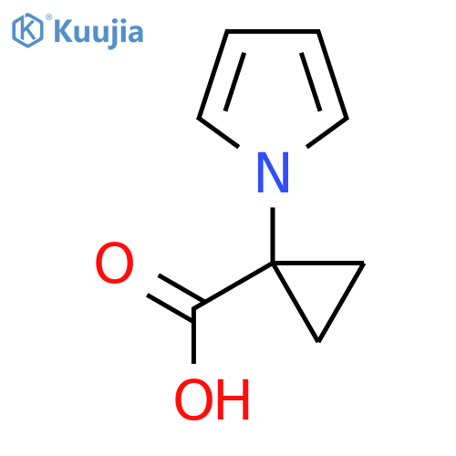 1-(1H-pyrrol-1-yl)cyclopropane-1-carboxylic acid structure
