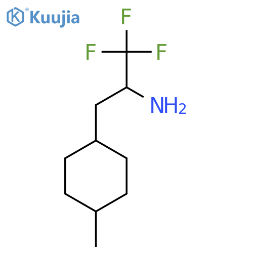 1,1,1-Trifluoro-3-(4-methylcyclohexyl)propan-2-amine structure
